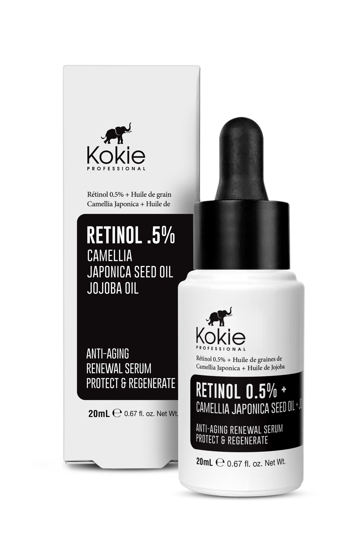 RETINOL 0.5% + CAMELLIA JAPONICA SEED OIL + JOJOBA OIL SERUM