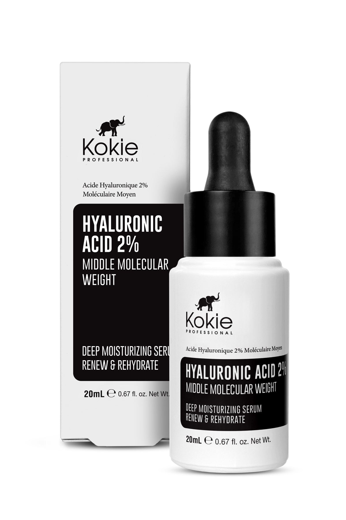 HYALURONIC ACID 2% + MIDDLE MOLECULAR WEIGHT SERUM