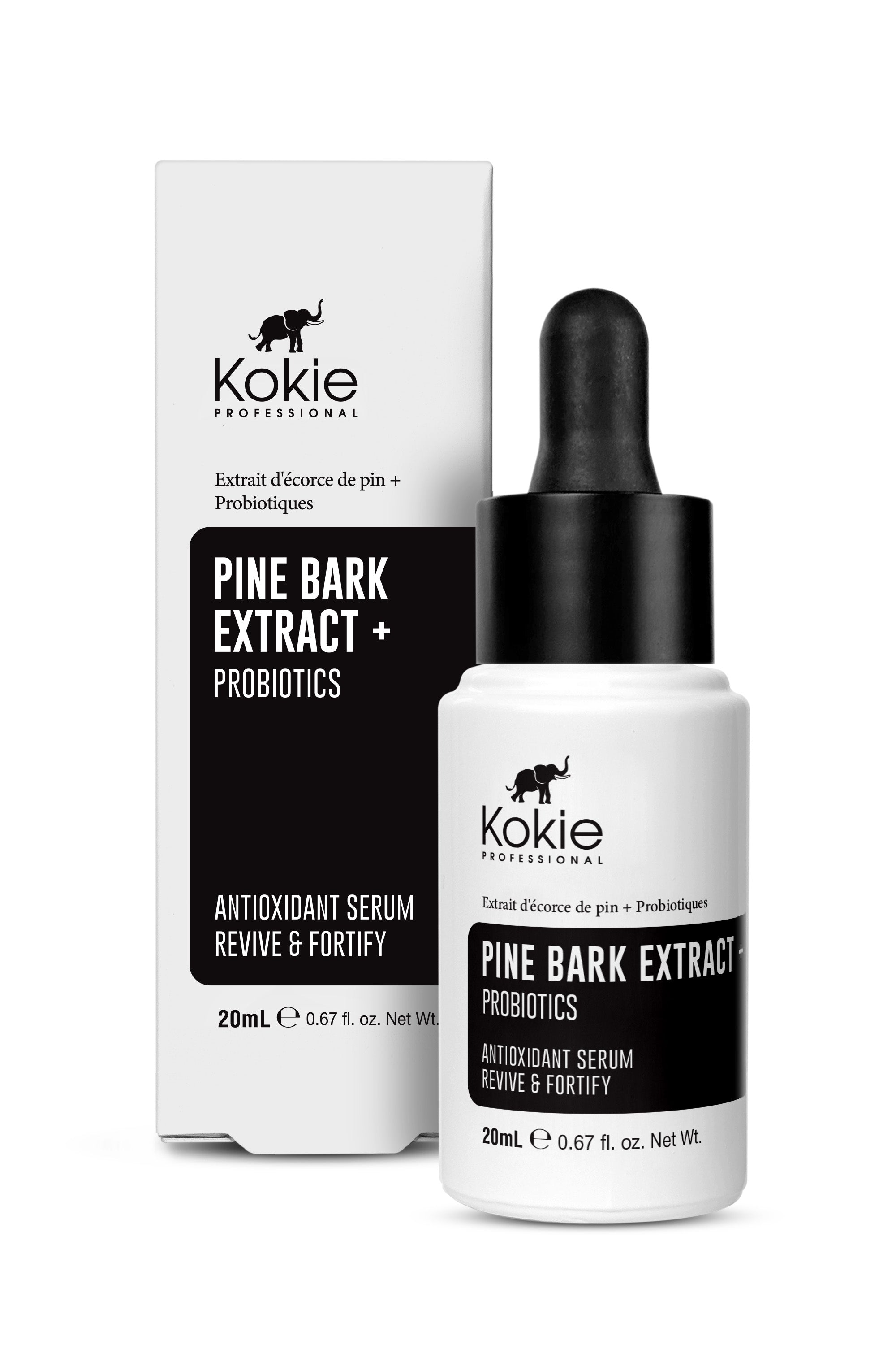 PINE BARK EXTRACT + PROBIOTICS SERUM – Kokie Cosmetics