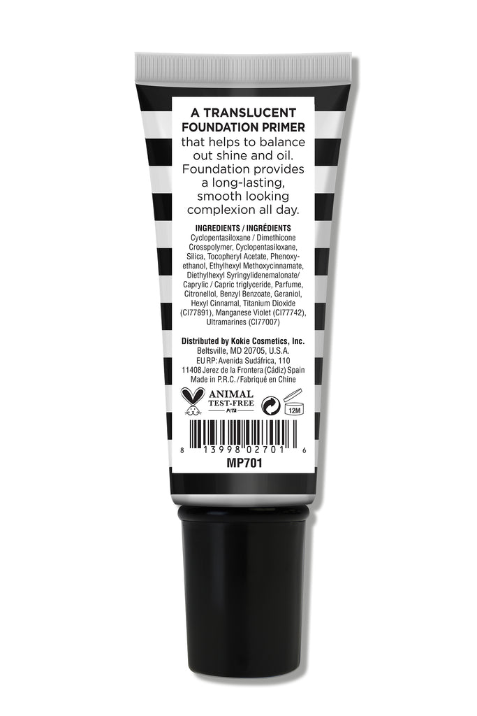 SO MATTE MATTIFYING FOUNDATION PRIMER Kokie Cosmetics