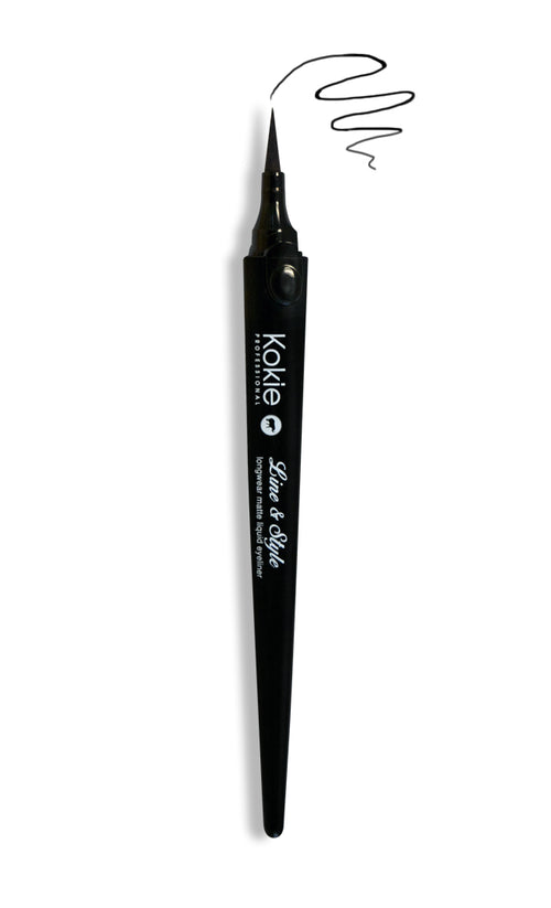 LINE & STYLE LONGWEAR LIQUID EYELINER – Kokie Cosmetics